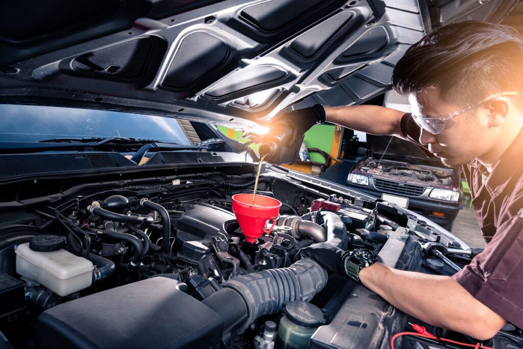 repairing vehicle repairing vehicle